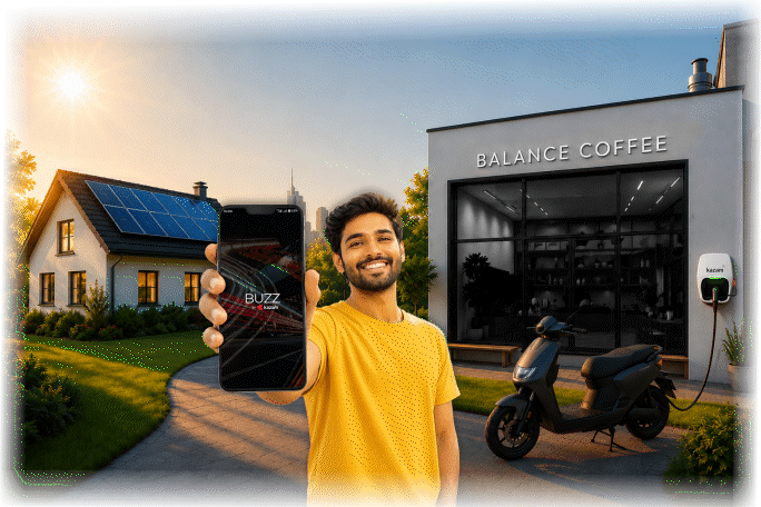 Kazam Buzz peer to peer solar energy trading